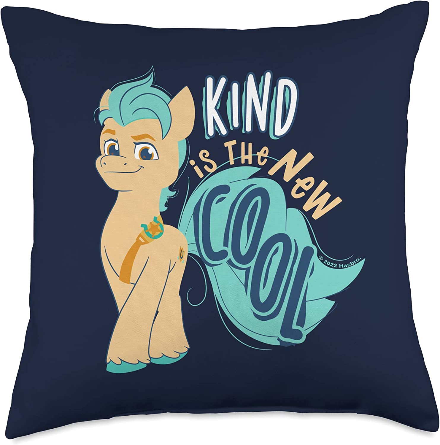MLP: ANG Hitch Trailblazer Kind Is Cool Throw Pillow 1