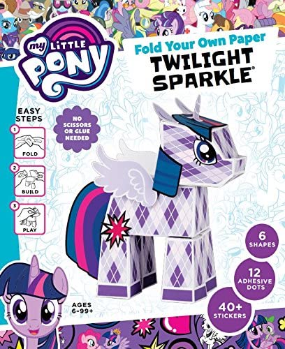 MLP Fold Your Own Paper Princess Twilight Sparkle Set 1