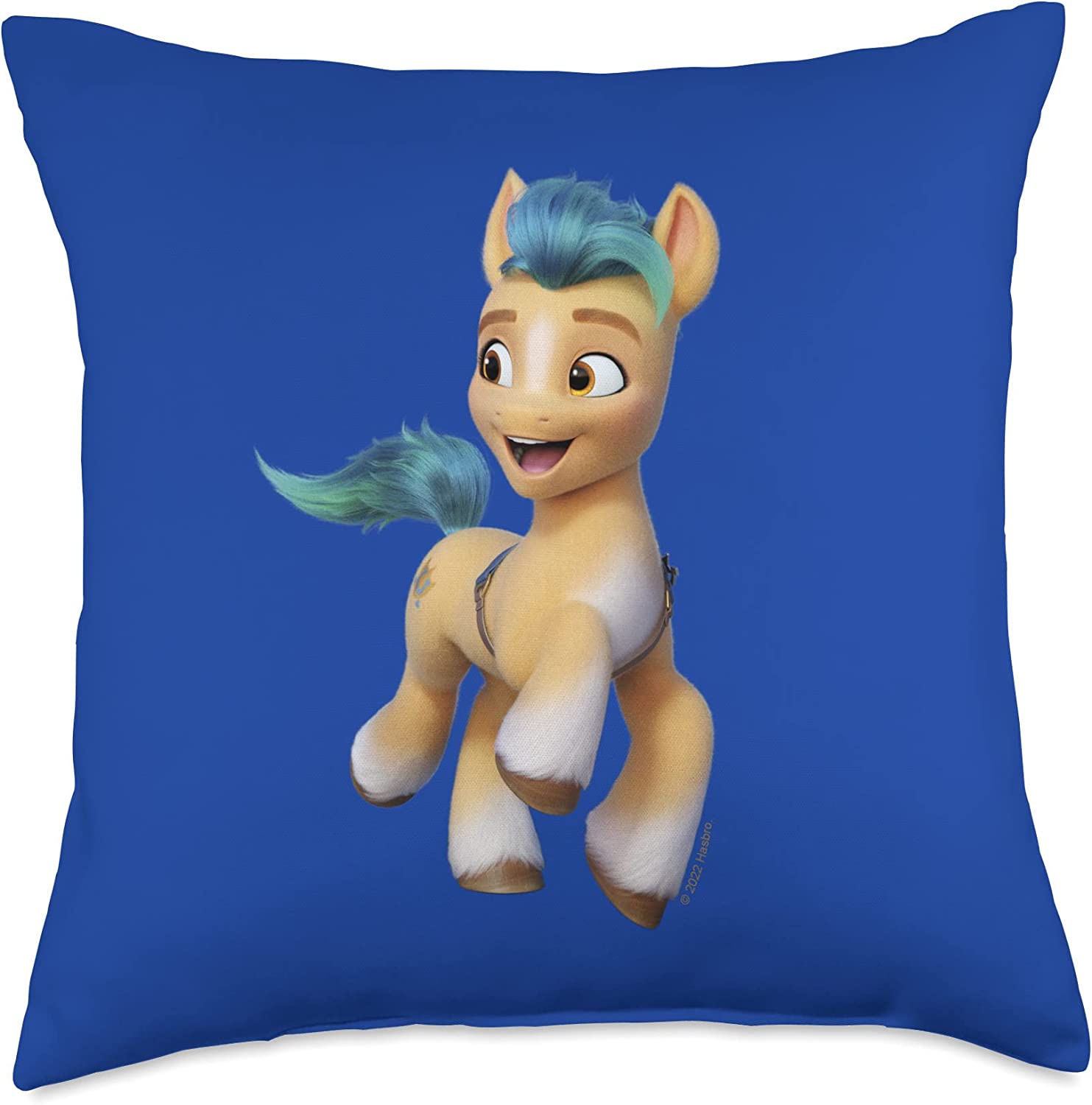 MLP: ANG Hitch Big Pony Portrait Throw Pillow 1