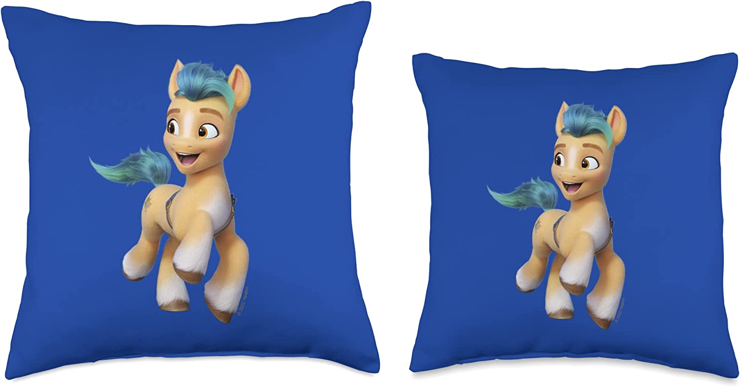 MLP: ANG Hitch Big Pony Portrait Throw Pillow 2