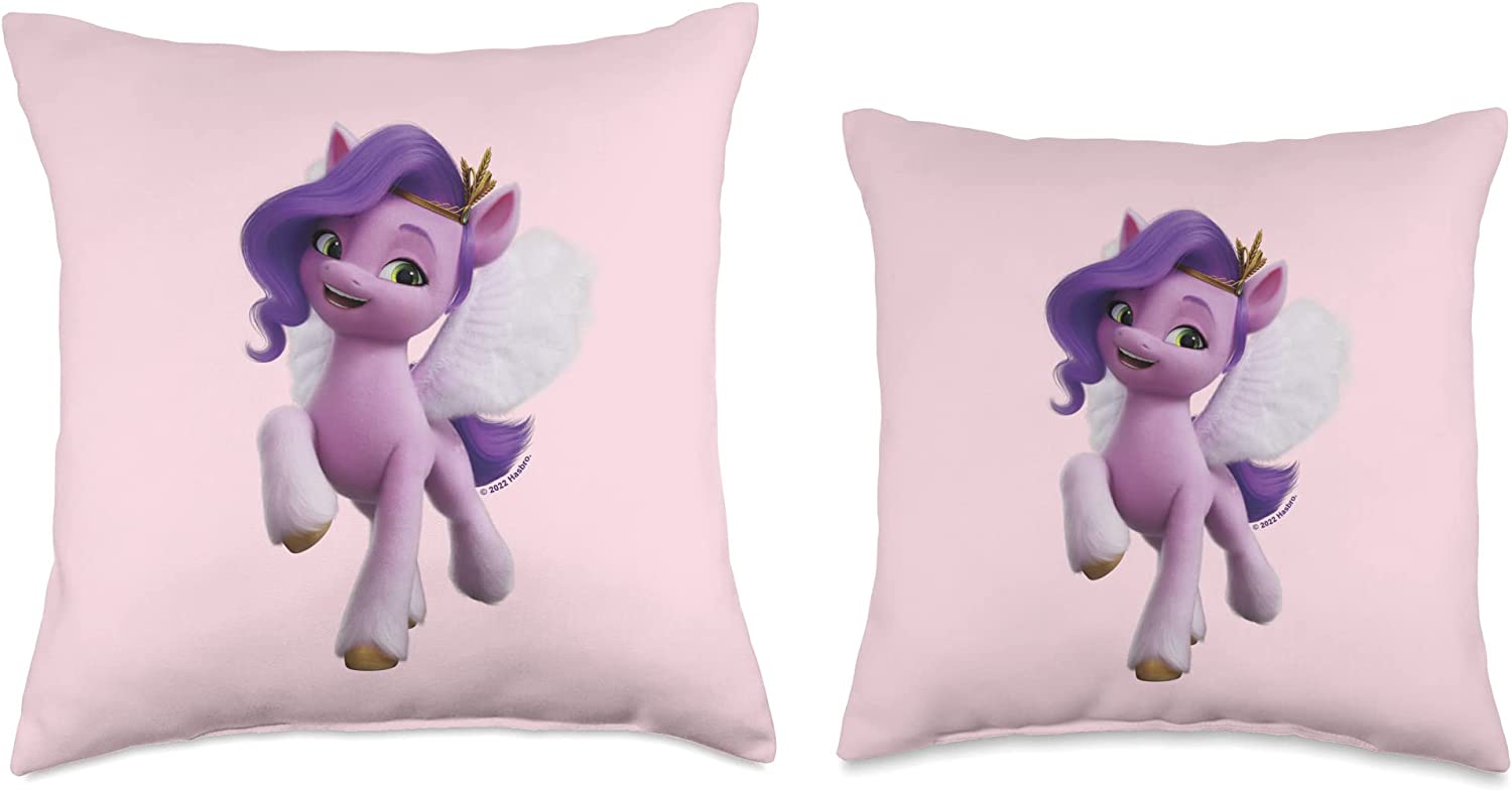 MLP: ANG Pipp Petals Big Portrait Throw Pillow 3