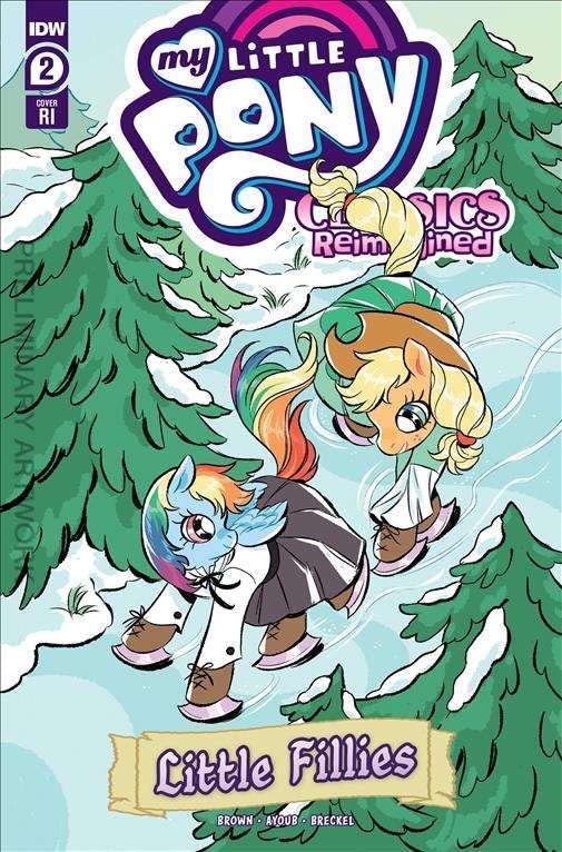 MLP Classics Reimagined-Little Fillies #2 Comic Book 1