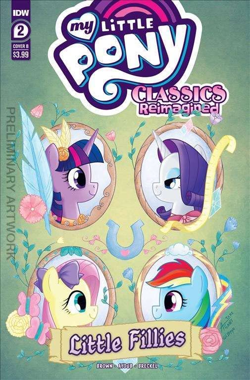 MLP Classics Reimagined-Little Fillies #2B Comic Book 1