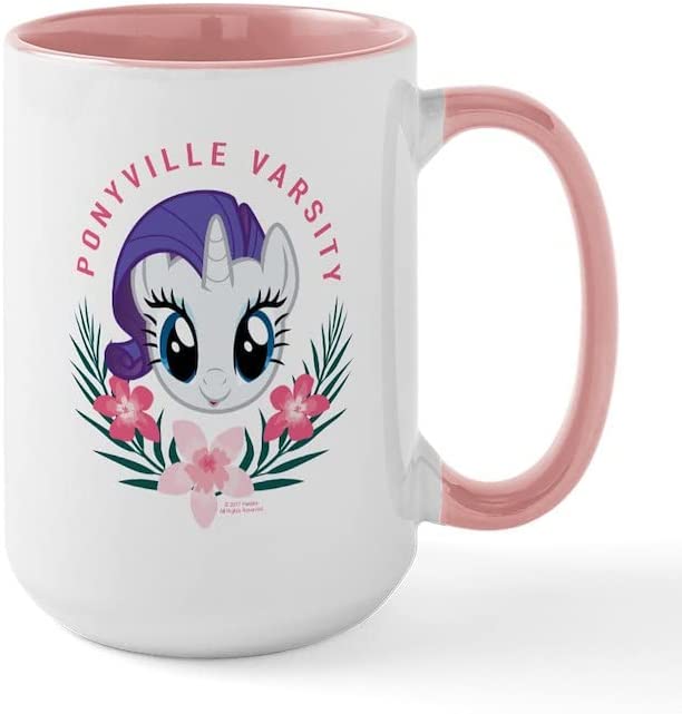 MLP Ponyville Varsity Rarity Ceramic Coffee Mug 1