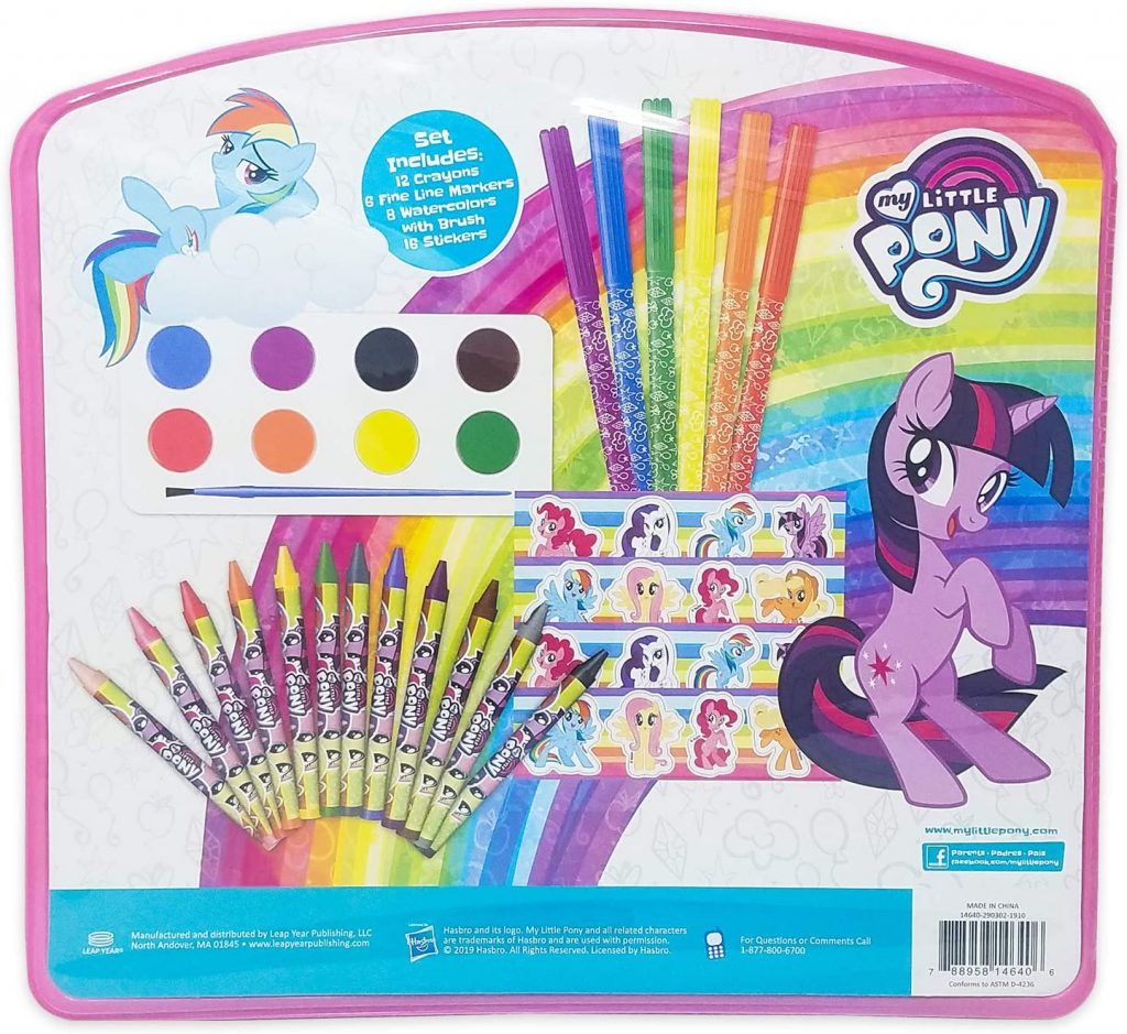New My Little Pony 43-Piece Art Case Set available now! - My Little ...