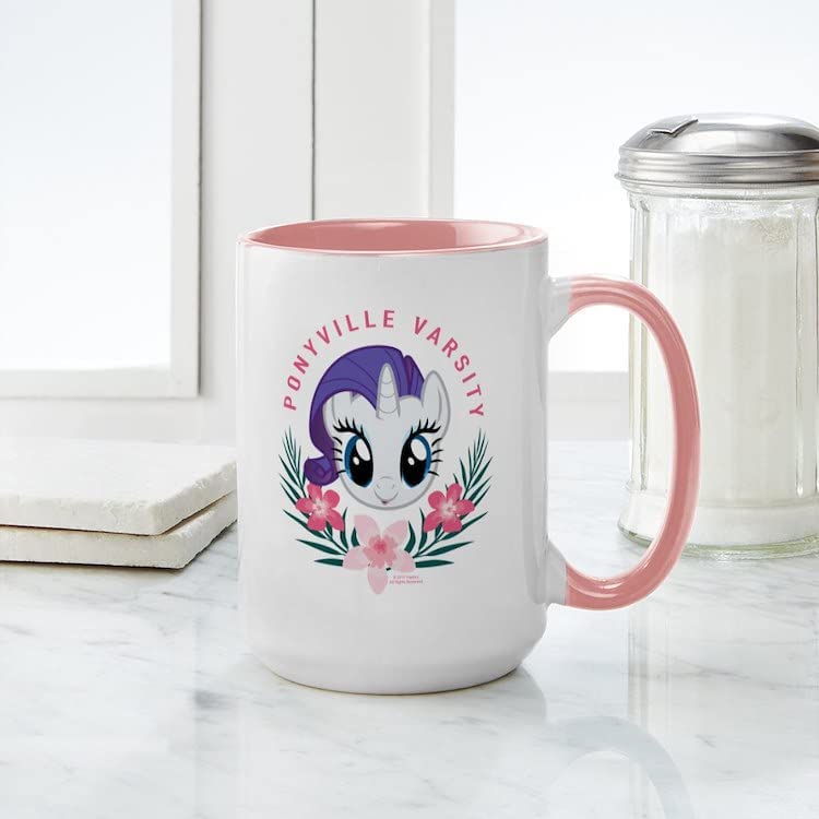 MLP Ponyville Varsity Rarity Ceramic Coffee Mug 3