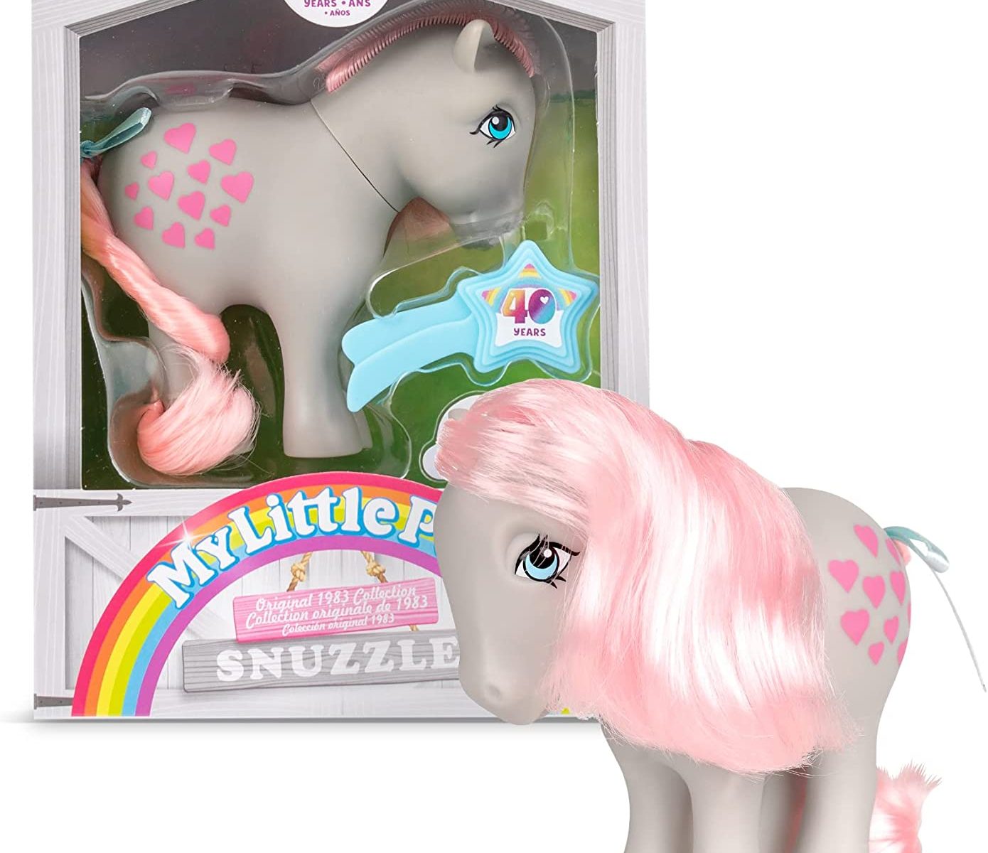 MLP Snuzzle 40th Anniversary Original Pony Figure Doll FI