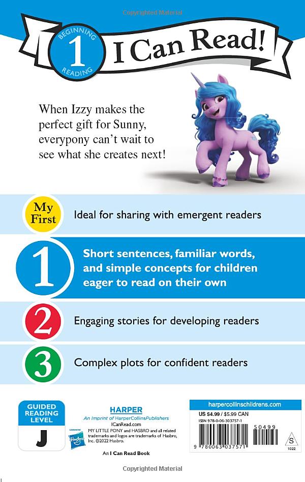 MLP: MYM Izzy Does It (I Can Read Level 1) Book 2