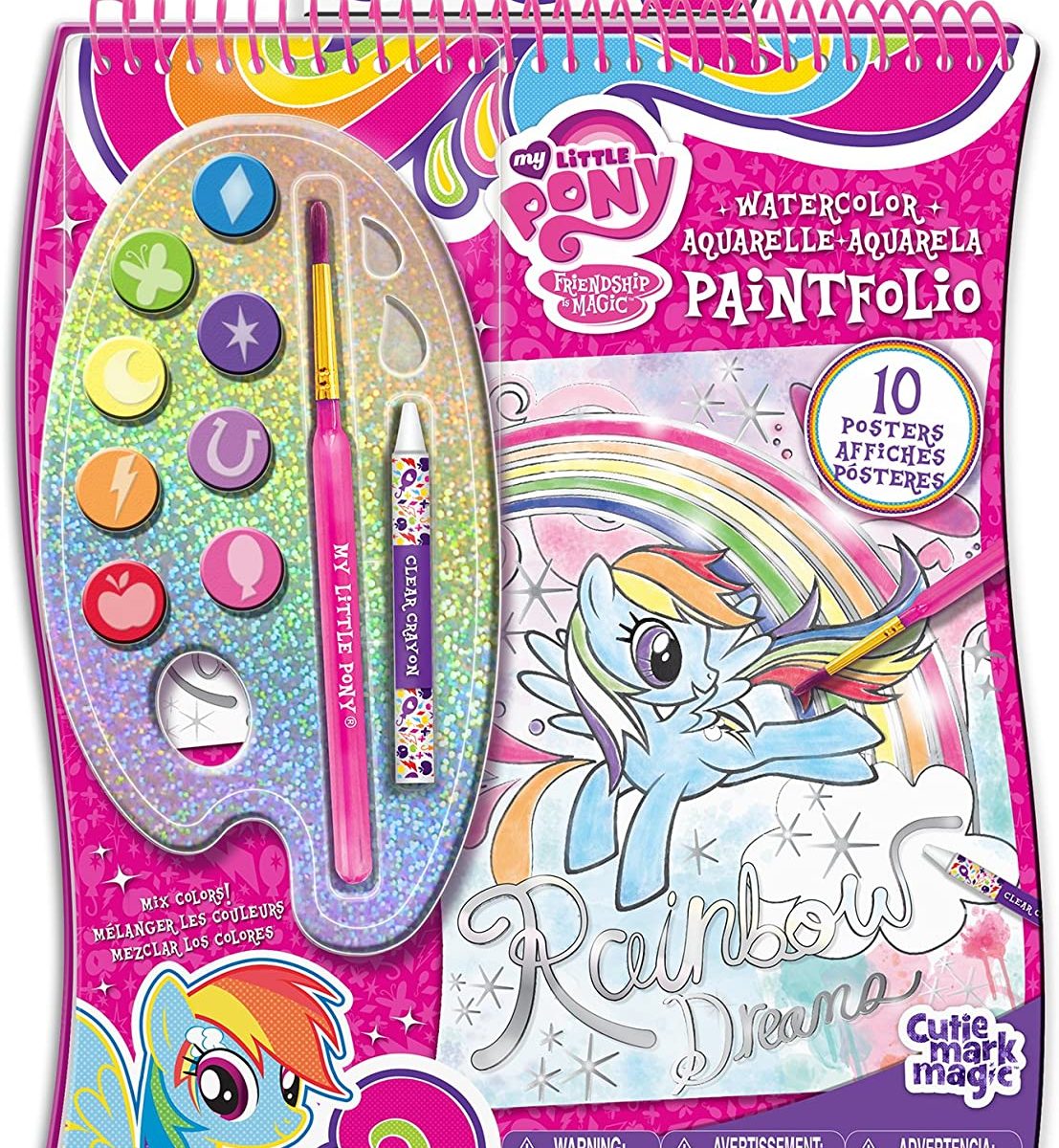 MLP Watercolor Paintfolio Kit Set 1