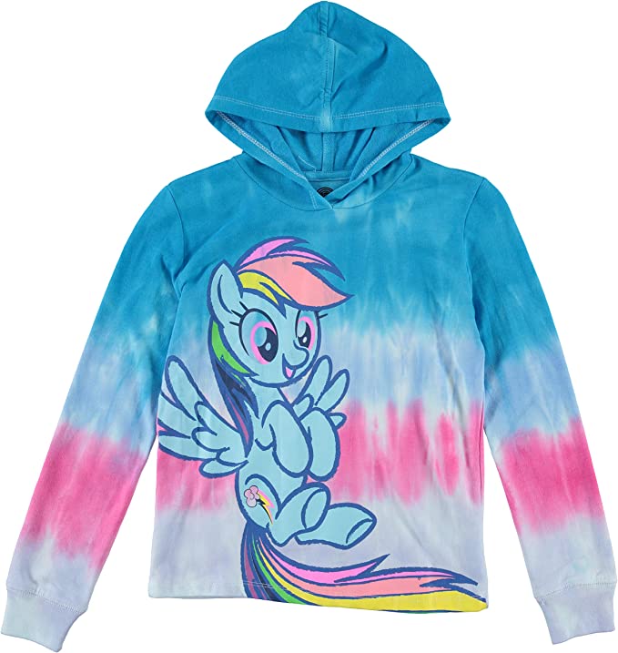 MLP Rainbow Dash Tie Dye Graphic Hoodie 1