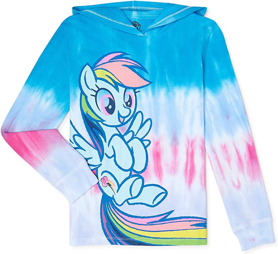 MLP Rainbow Dash Tie Dye Graphic Hoodie 3