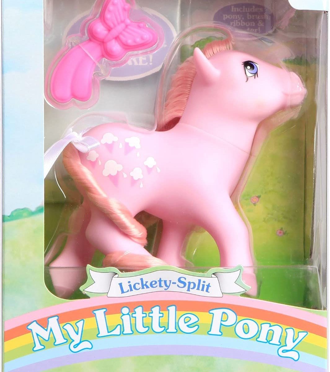 MLP Lickety Split Retro Pony Figure Doll