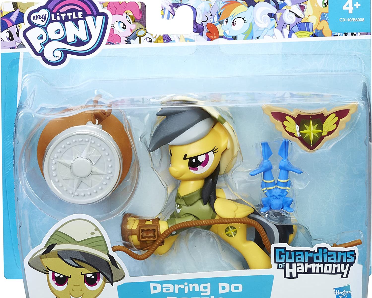 MLP Guardians of Harmony Daring Do Dazzle Figure 1