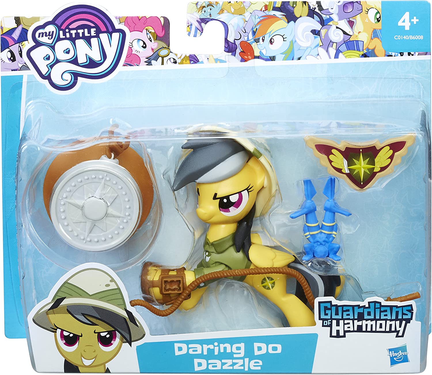 MLP Guardians of Harmony Daring Do Dazzle Figure 1