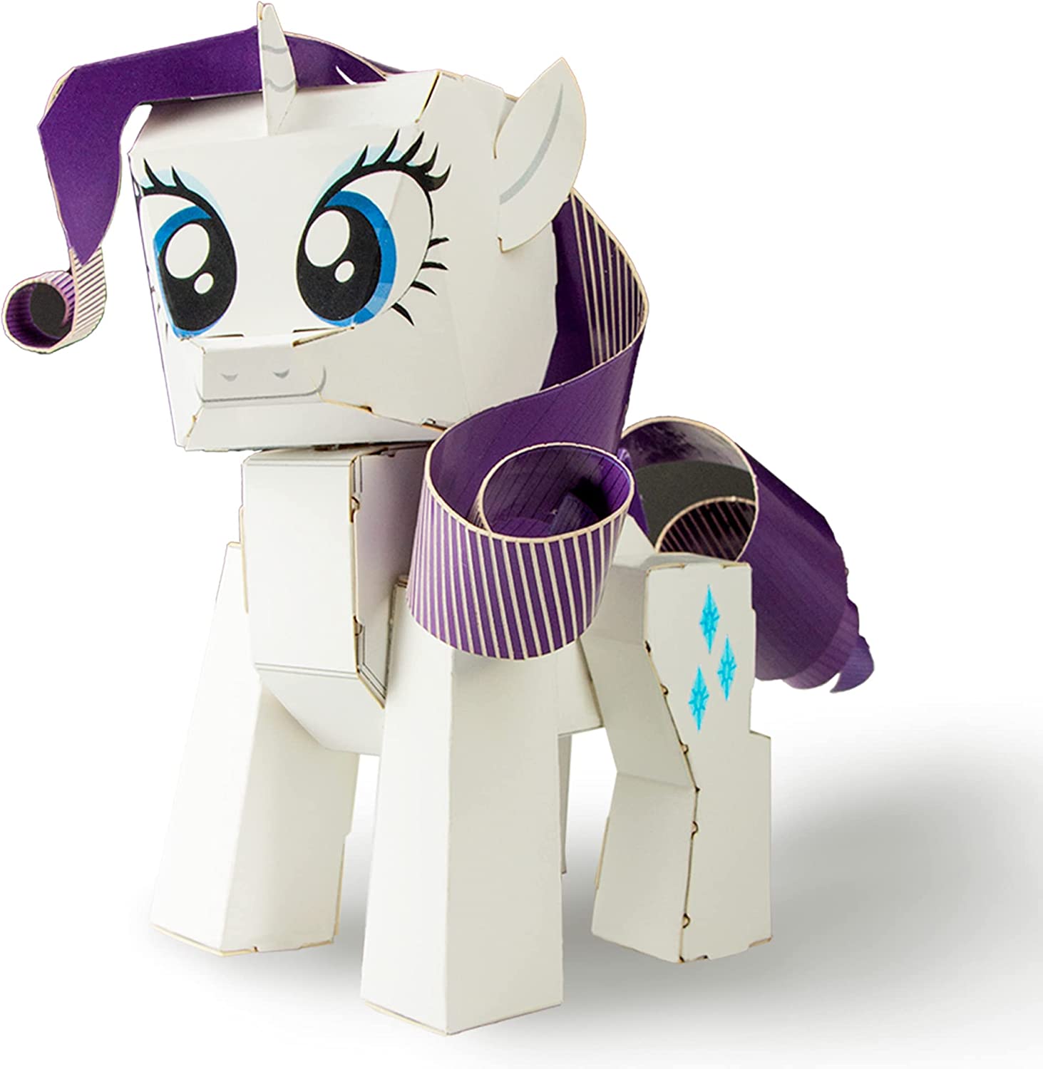 MLP Rarity Cubles 3D Paperboard Constructible Set 2