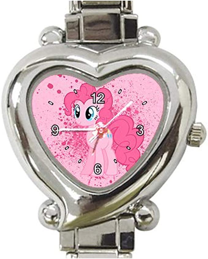 MLP Pinky Pie Italian Charm Heart Watch
