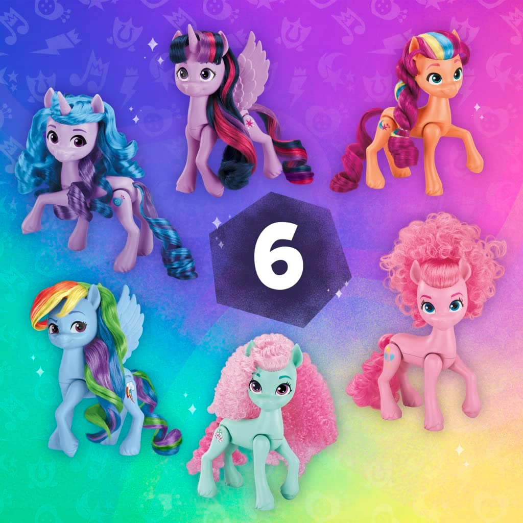 MLP: MYM Rainbow Celebration 6-Pack Pony Figure Set 2