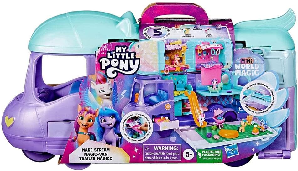 MLP Mini World Magic Mare Stream Van Play Set 1