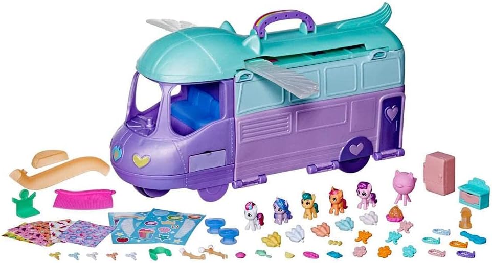 MLP Mini World Magic Mare Stream Van Play Set 3