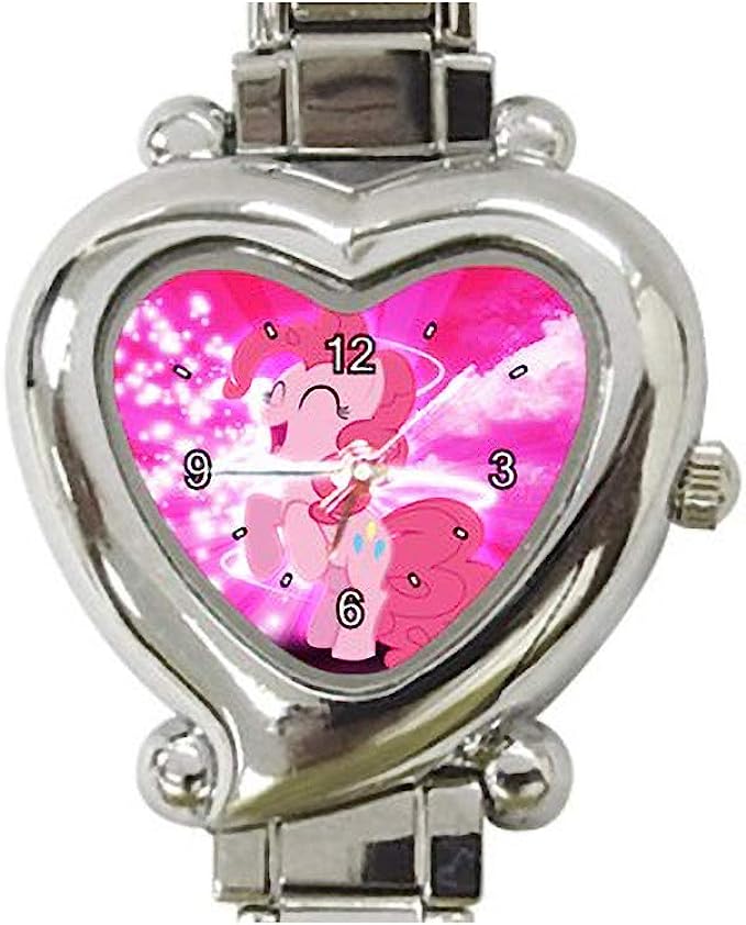 MLP Pinky Pie Limited Edition #2 Heart Italian Charm Watch 1