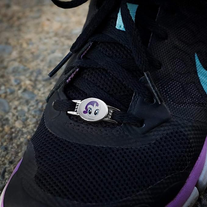 MLP Rarity Face Shoelace Tag Runner Gym Charm 3