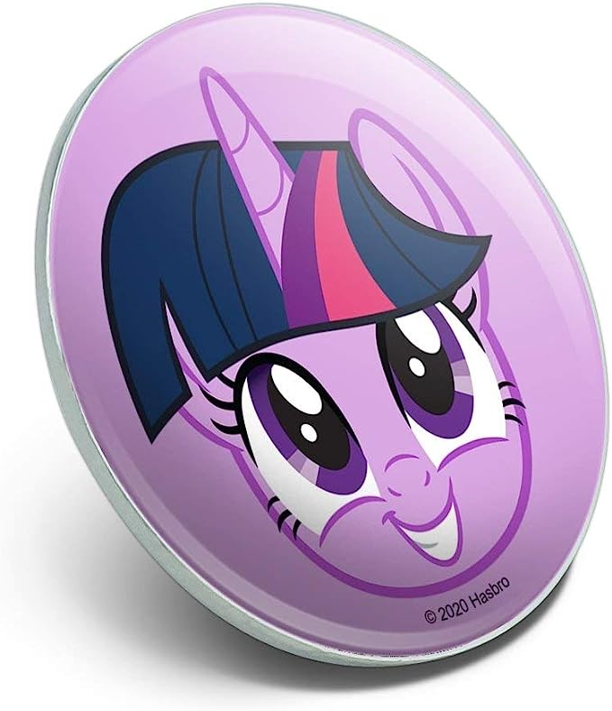 MLP Princess Twilight Sparkle Face Metal 1.1" Lapel Pin 2