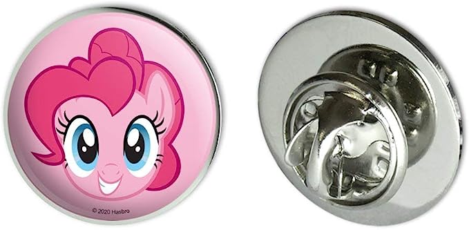 MLP Pinkie Pie Face Metal Lapel Hat Pin 1
