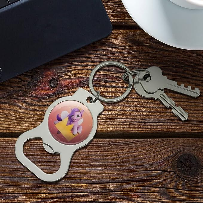 MLP: MYM Princess Pipp Petals Bottle Cap Opener Keychain 3