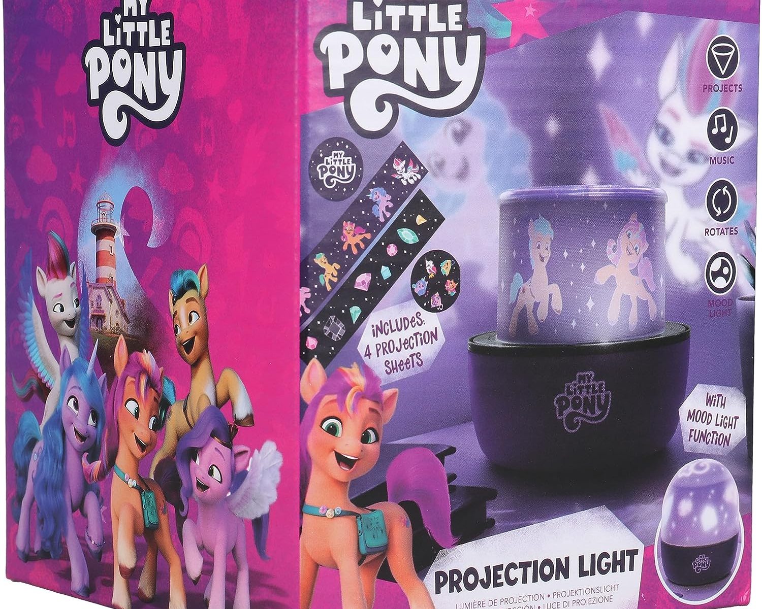 MLP: MYM Interchangeable Pony Scenes Projection Light 1