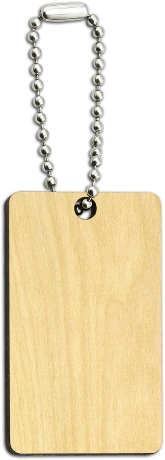 MLP: MYM Zipp Storm Wooden Rectangle Keychain 2