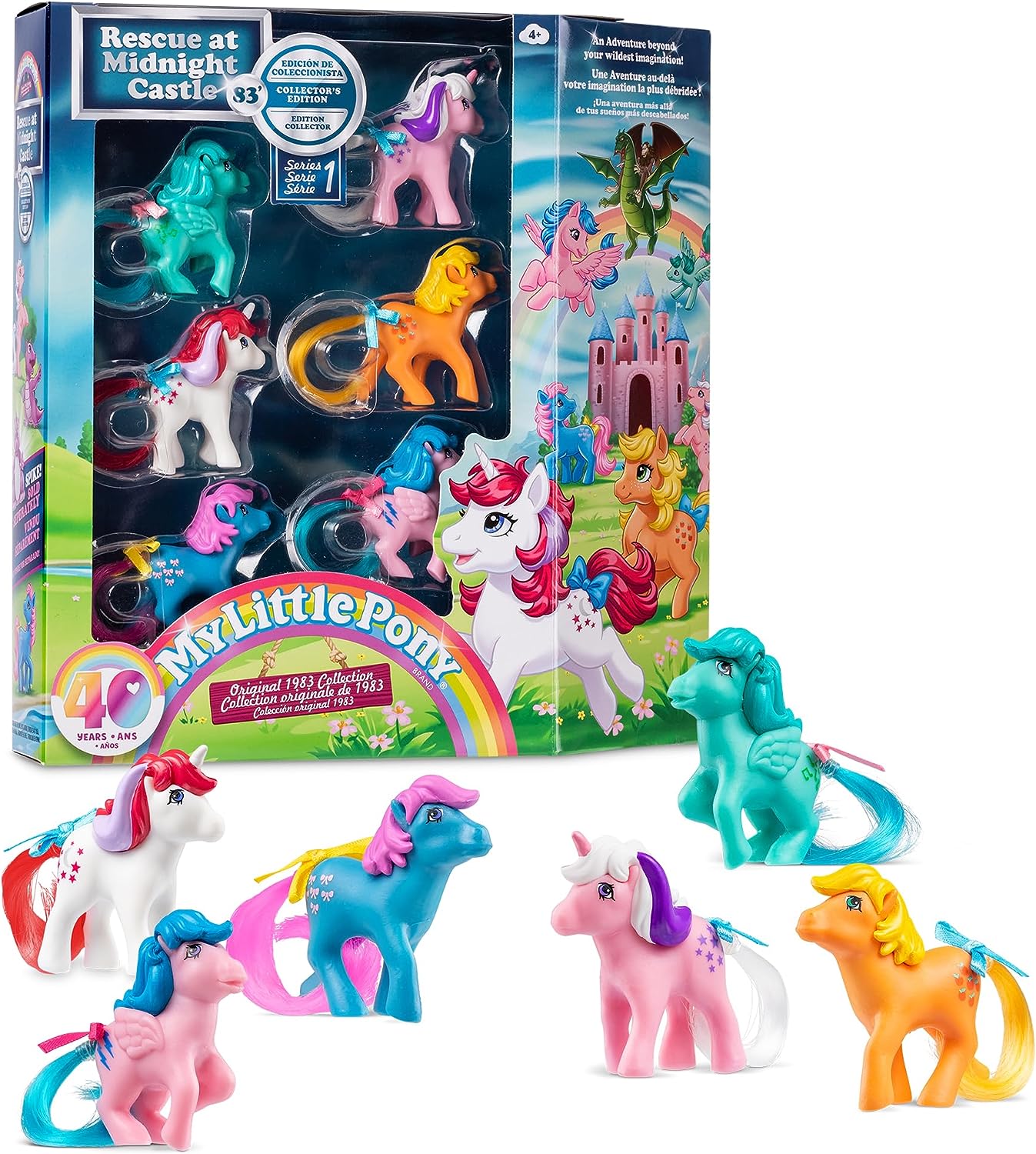 MLP 40th Anniversary Rescue at Midnight Castle Figure Collector Pack 1