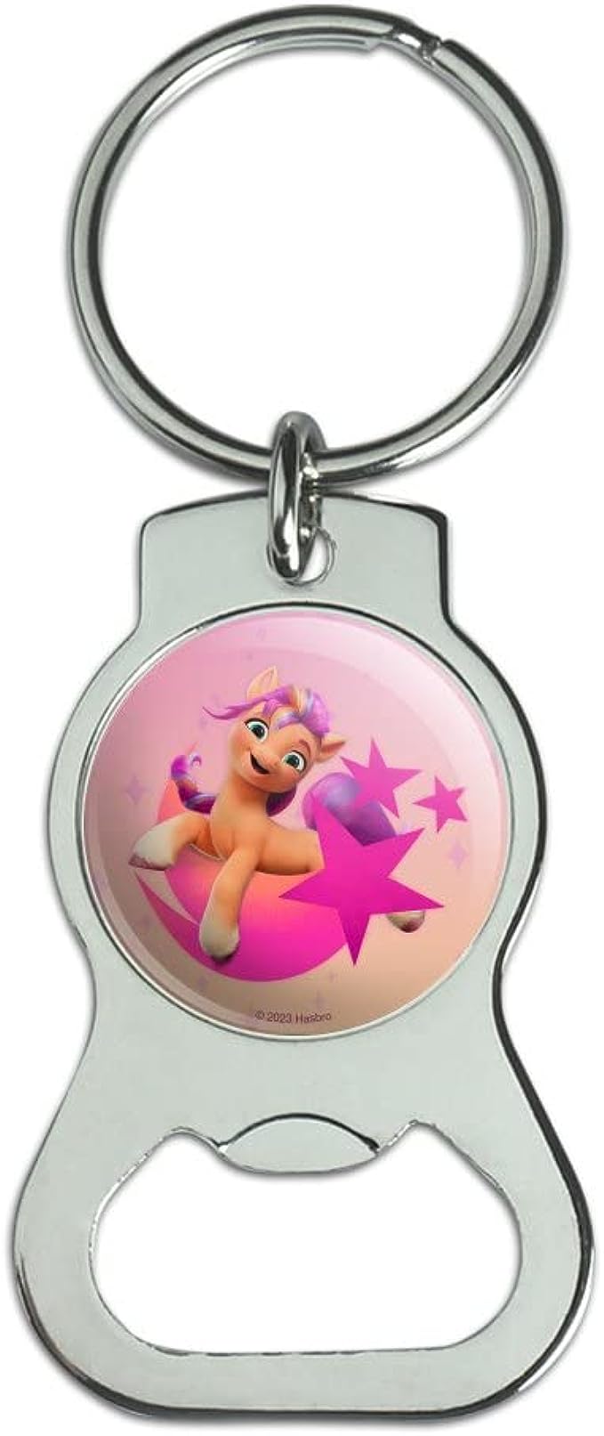 MLP: MYM Sunny Starscout Bottle Cap Opener Keychain 1