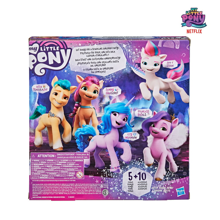 MLP: ANG Unicorn Party Celebration Figure 5-Pack 2