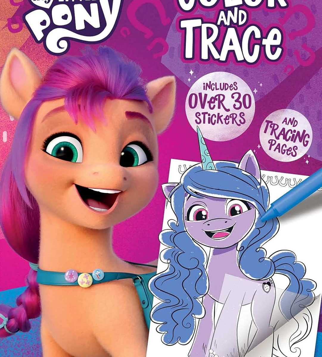 MLP: MYM Color and Trace Coloring Book 1