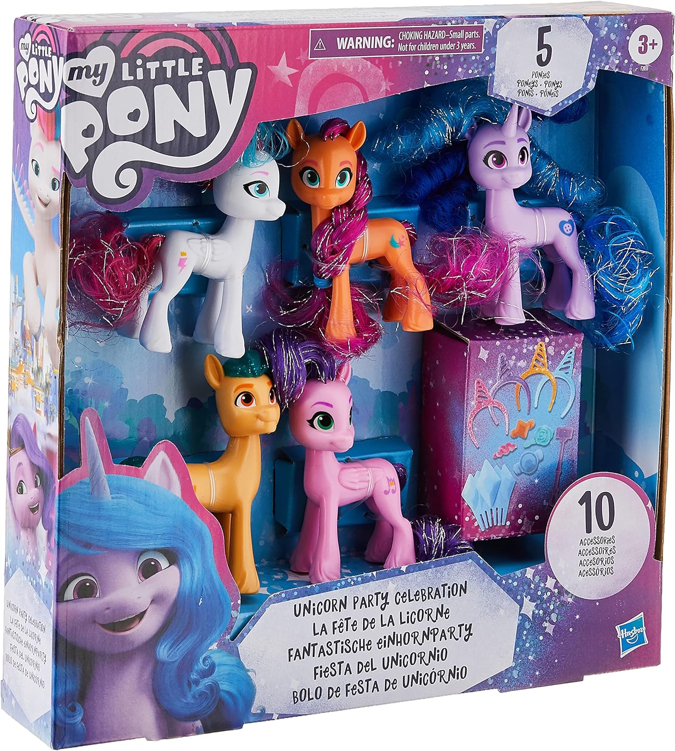 MLP: ANG Mane 5 Unicorn Party Celebration Collection Figure Pack 1