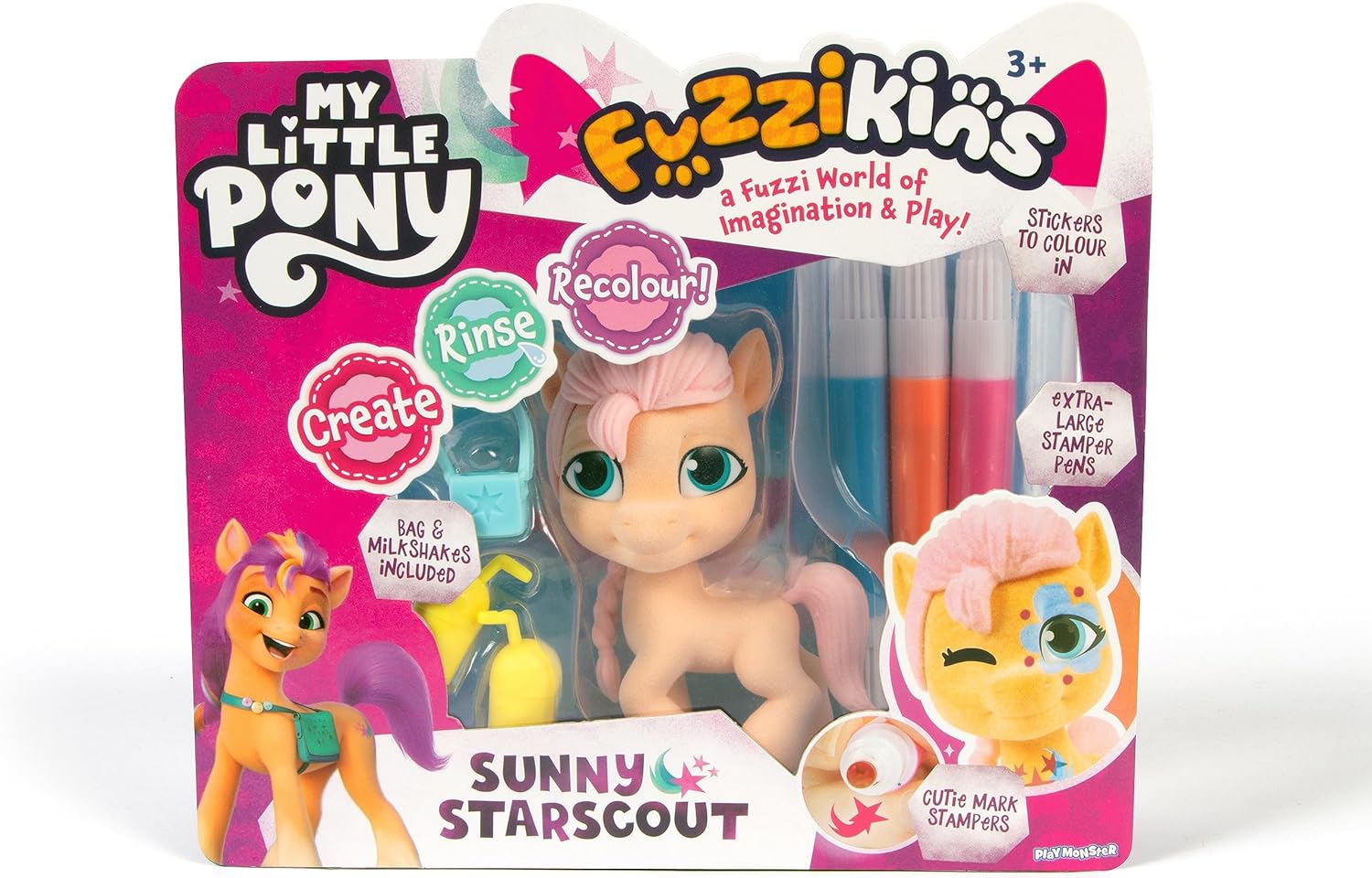 MLP: MYM Sunny Starscout Create, Rinse & Re-color Play Set 1