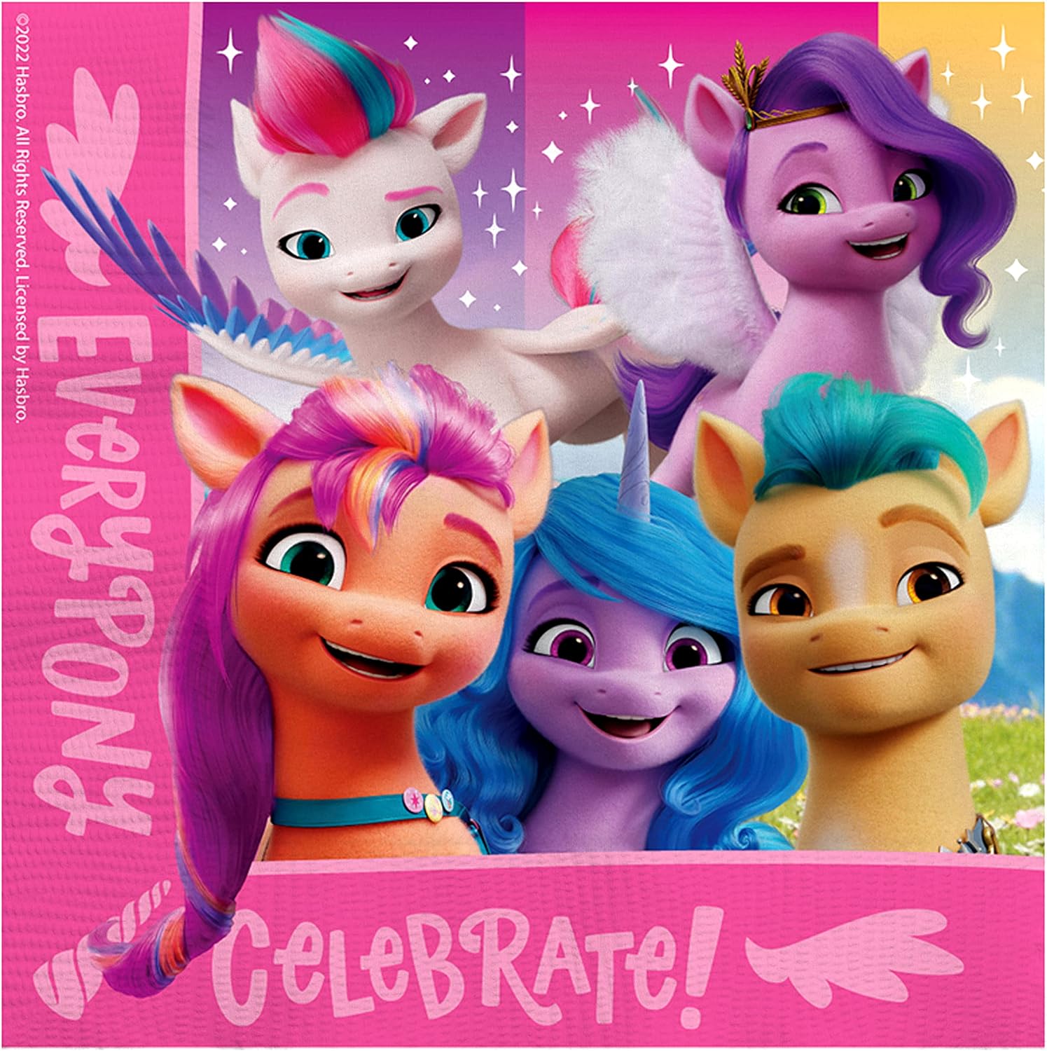 MLP: MYM Character Birthday Party Napkins Set 2