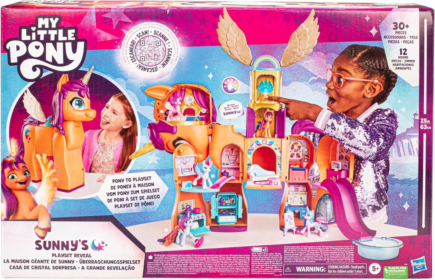 MLP: MYM Sunny Starscout Transforming Doll Reveal Play Set 2