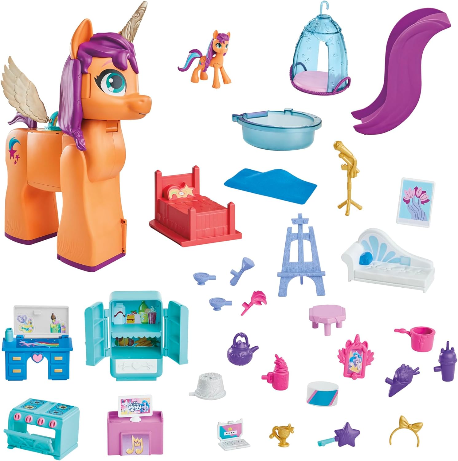 MLP: MYM Sunny Starscout Transforming Doll Reveal Play Set 3