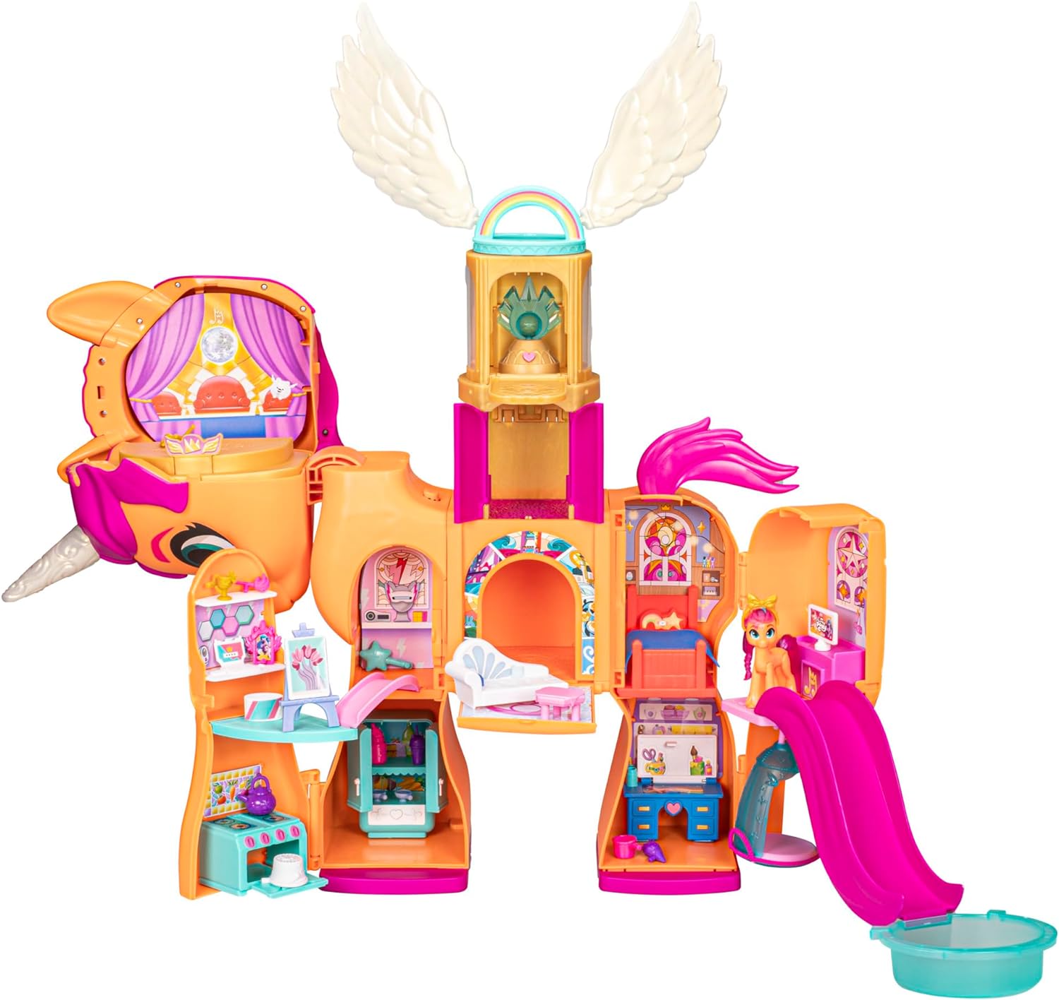 MLP: MYM Sunny Starscout Transforming Doll Reveal Play Set 4