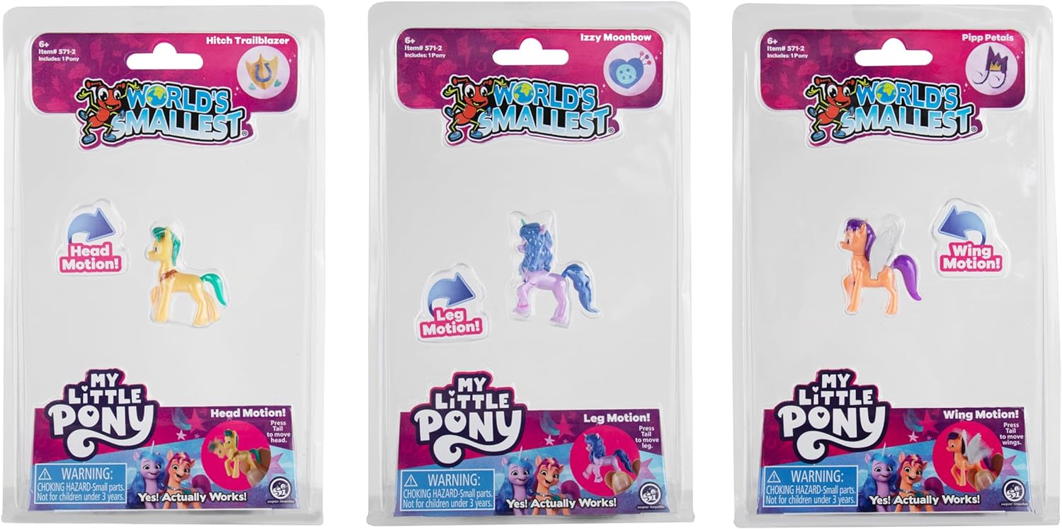 MLP: MYM Worlds Smallest Series 2 Figure 3-Pack 1