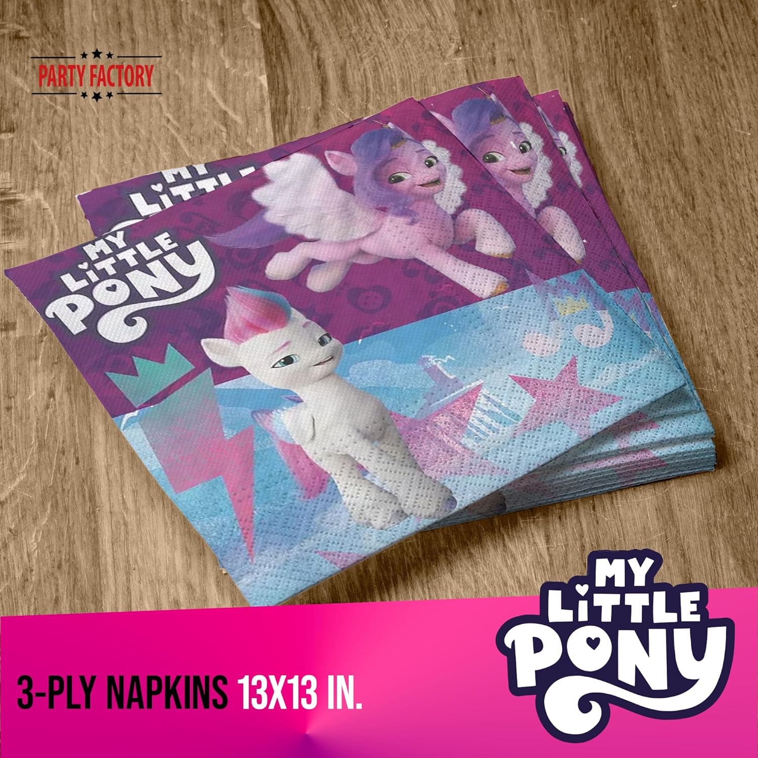 MLP: MYM Birthday Party Paper Napkins Pack 2
