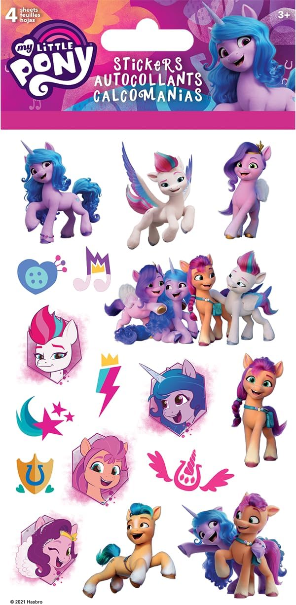MLP: MYM Character Standard Stickers 4 Sheet Pack
