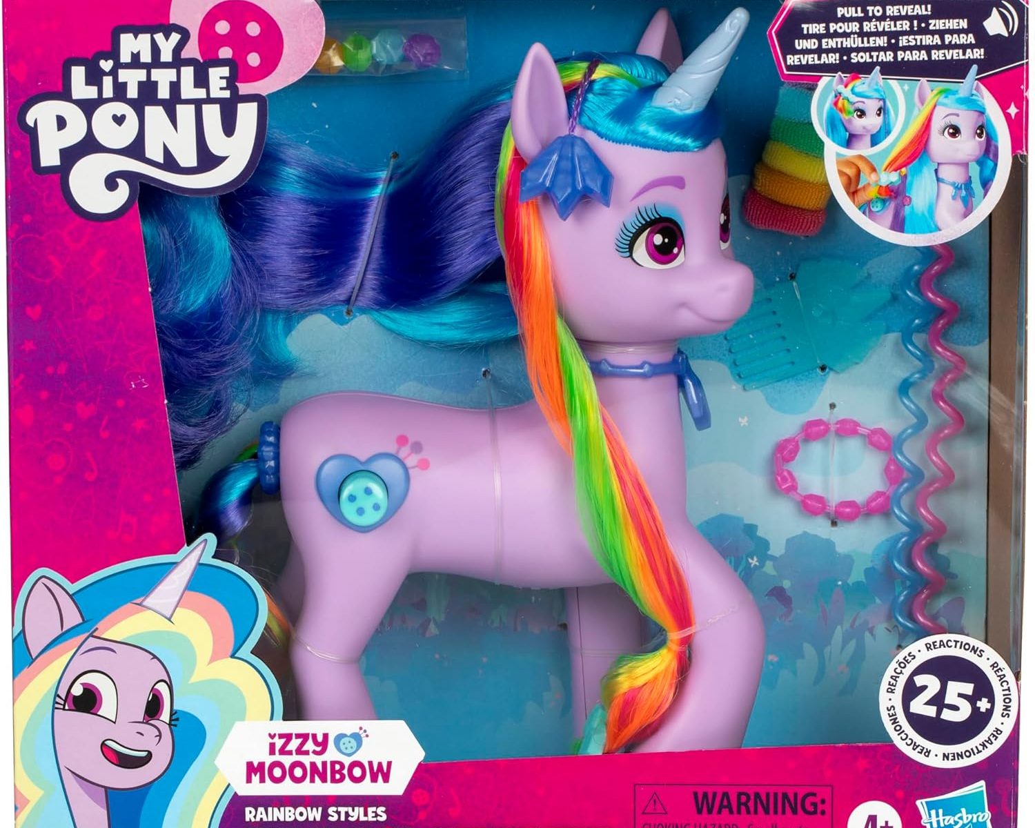 MLP: TYT Izzy Moonbow Rainbow Styles Figure 1