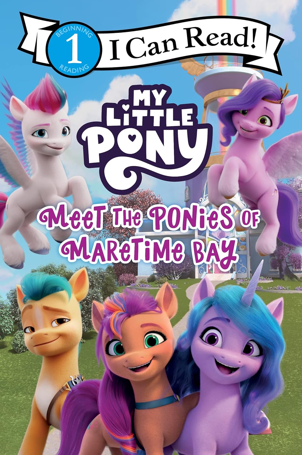 MLP: MYM Meet the Ponies of Maretime Bay (I Can Read Level 1) Book