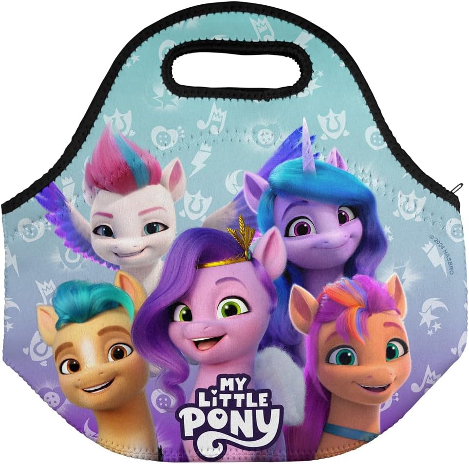 MLP: MYM The Mane 5 Ponies Together Soft Neoprene Lunch Bag 1