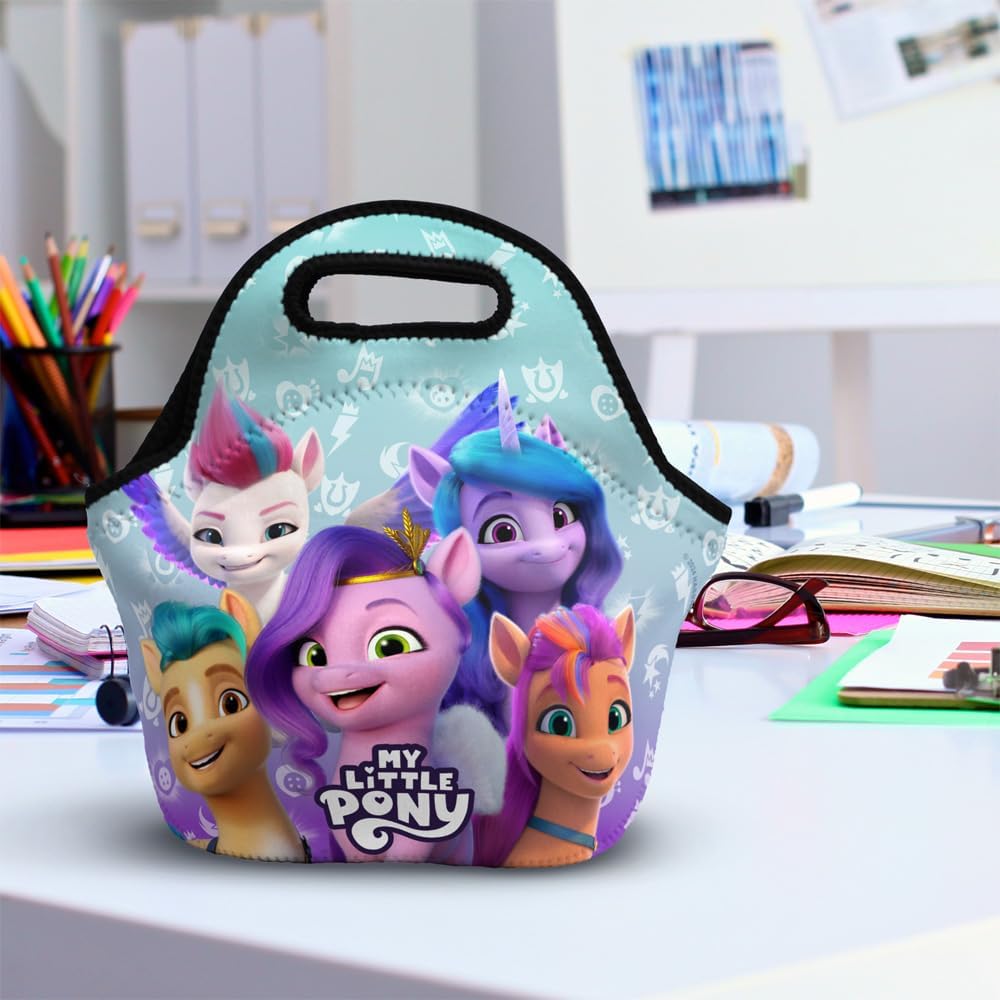 MLP: MYM The Mane 5 Ponies Together Soft Neoprene Lunch Bag 3