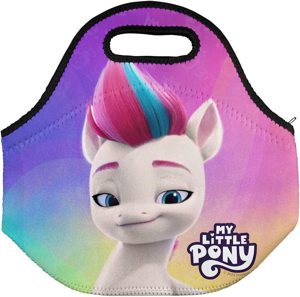 MLP: MYM Zipp Storm Rainbow Soft Neoprene Lunch Bag 1