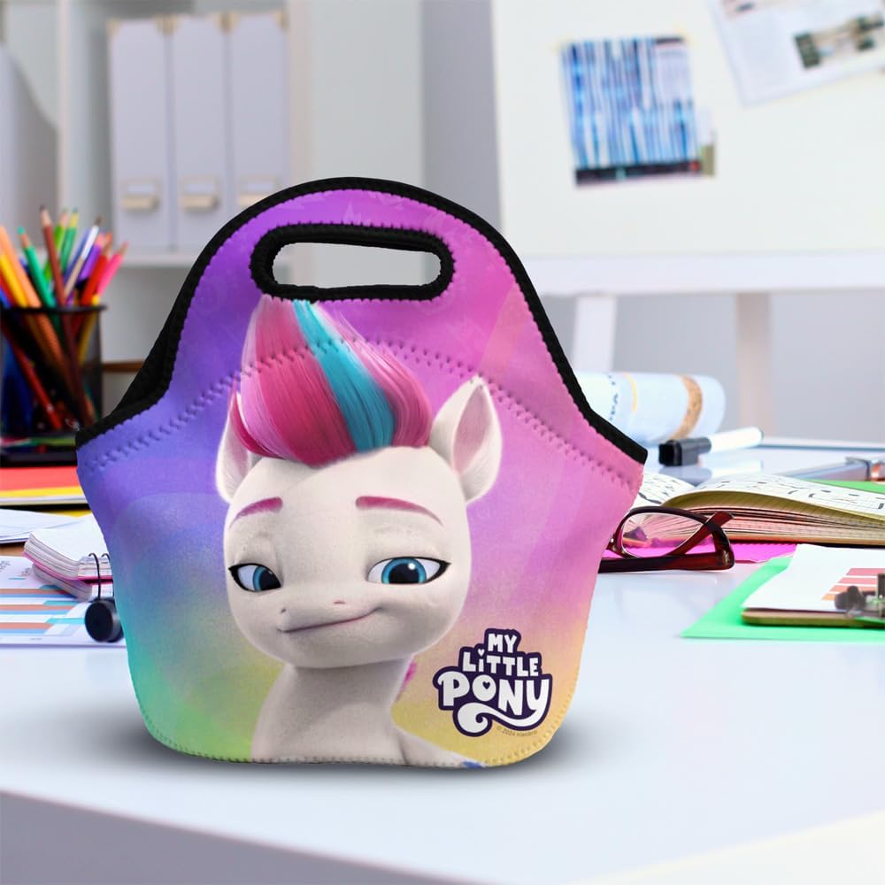 MLP: MYM Zipp Storm Rainbow Soft Neoprene Lunch Bag 3