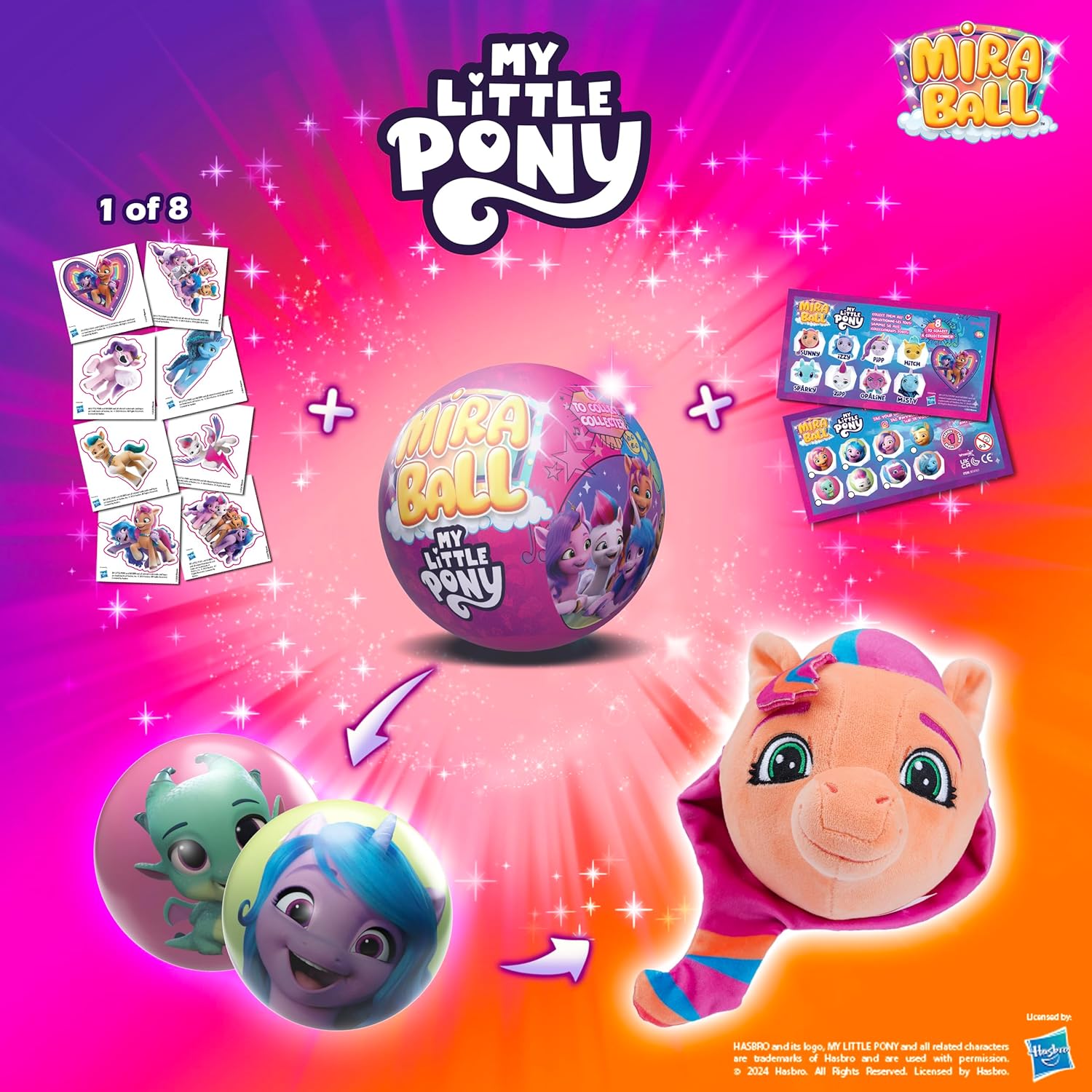 MLP: MYM MiraBall Mystery Expandable MAXI Plush Toy 2-Pack Set 2